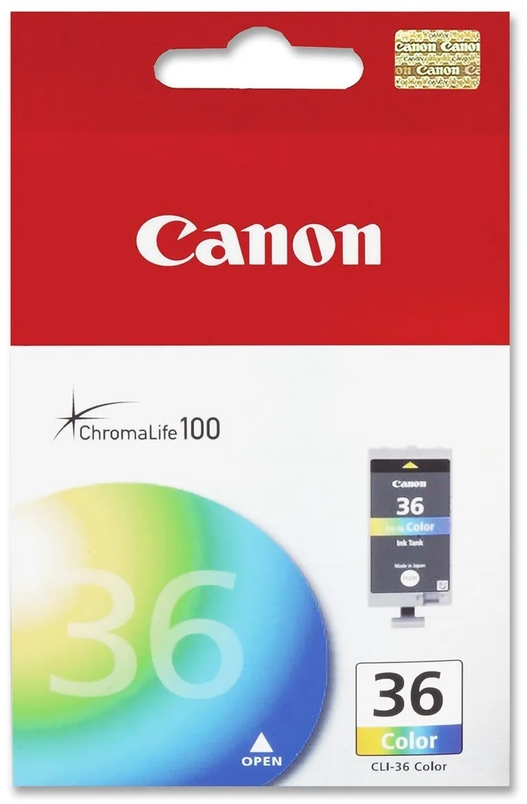 Картридж струйный Canon CLI-36 для серии PIXMA iP100/110/TR150.