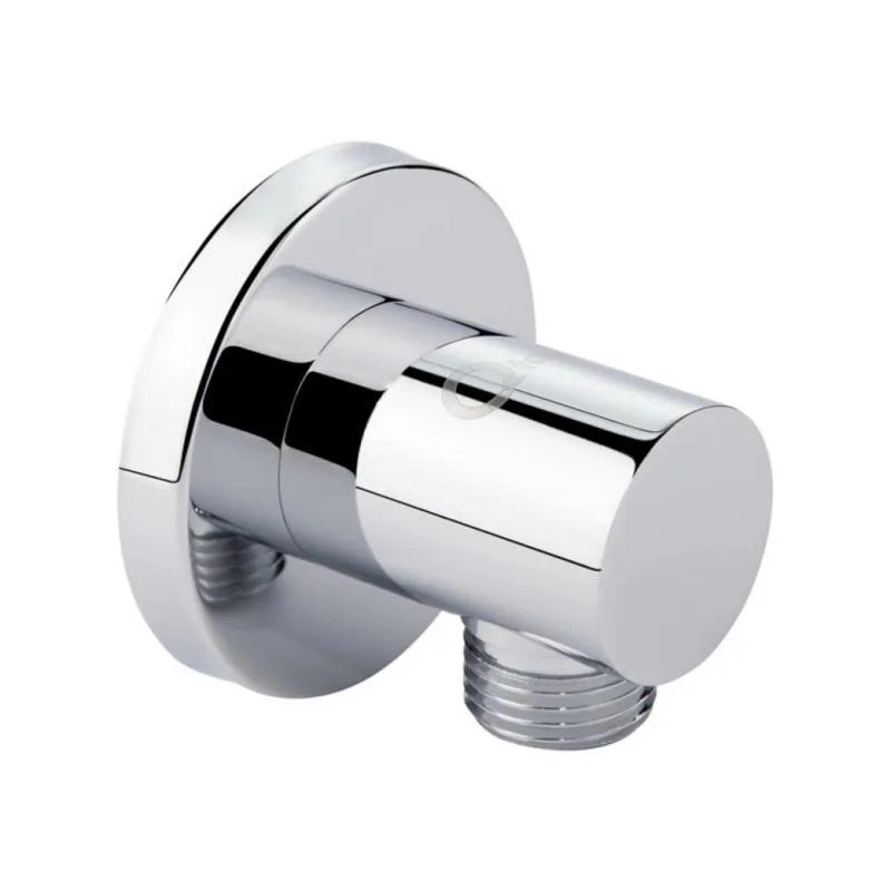 Підключення шланга 1/2" Qtap B030 Латунь 43х50х50 мм Хром