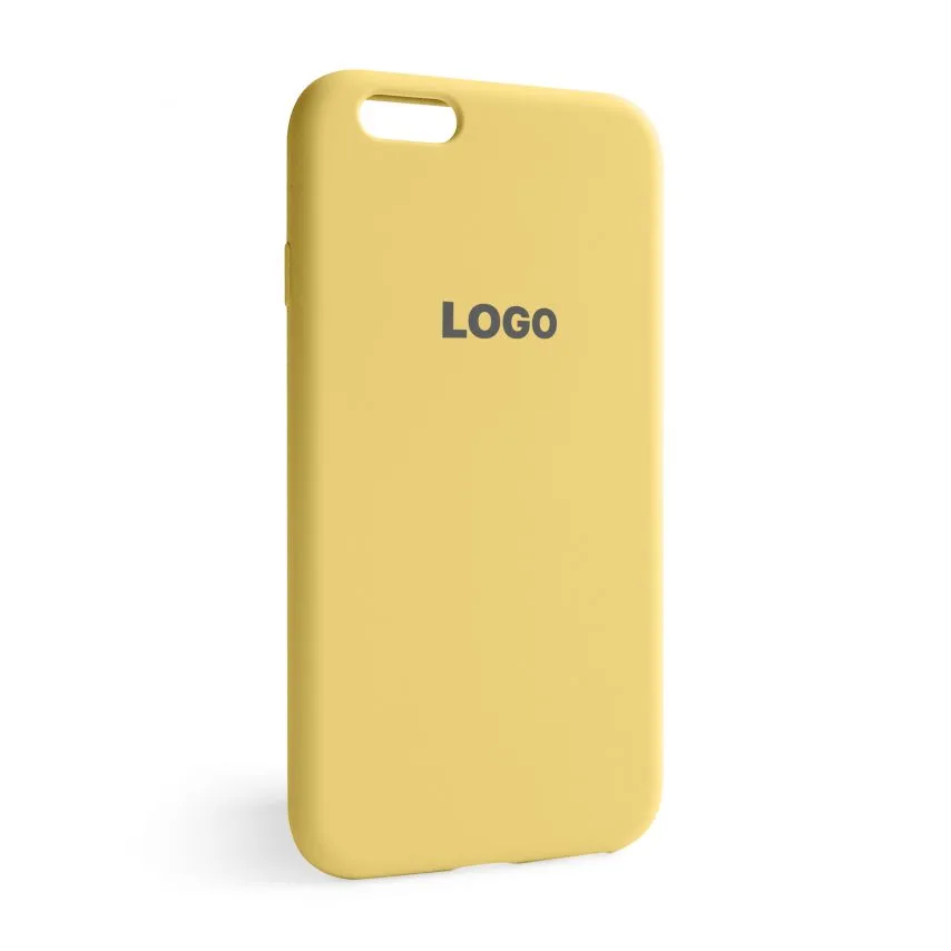 Чохол Silicone Case для Apple iPhone 6 6s силіконовий жовтий