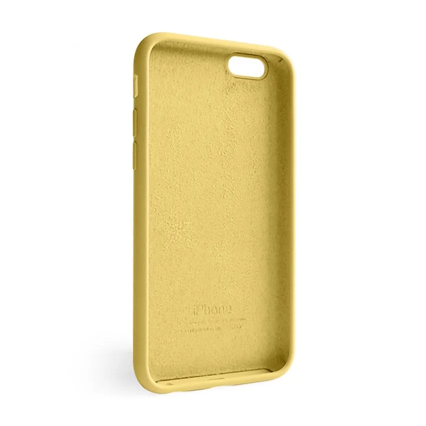 Чохол Silicone Case для Apple iPhone 6 6s силіконовий жовтий