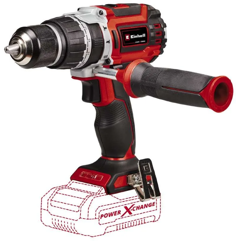 Акумуляторний ударний шурупокрут-дриль Einhell Professional TP-CD 18·60 Li-i BL - Solo PXC 18В 60Нм 0-500·0-20