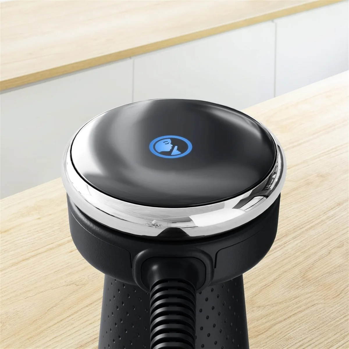 Занурювальний блендер Tefal Quickchef+ 1000Вт, 2 в 1, чаша 800 мл, подрібнювач 500 мл, турбо-режим, сріблясто-чорний.