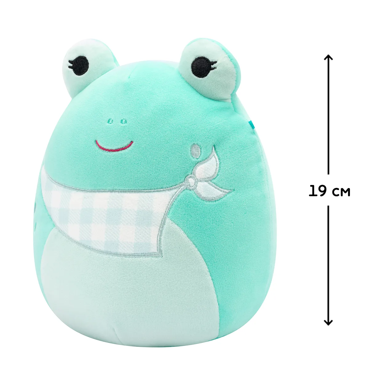 М'яка іграшка Squishmallows поліестер 19 см Жабка