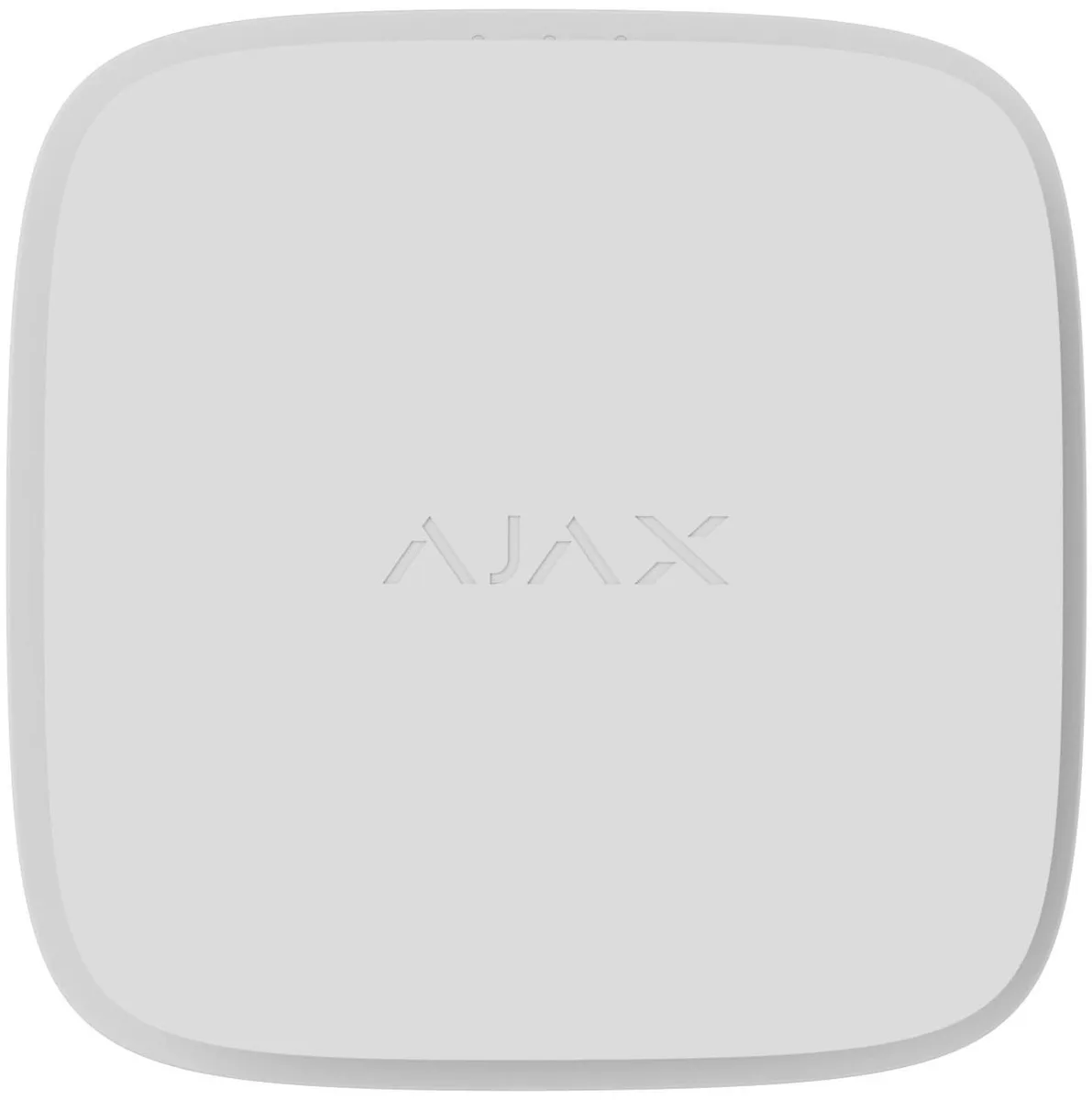 Датчик диму та температури Ajax FireProtect 2 RB Heat Smoke Jeweler, змінна батарея, бездротовий, білий