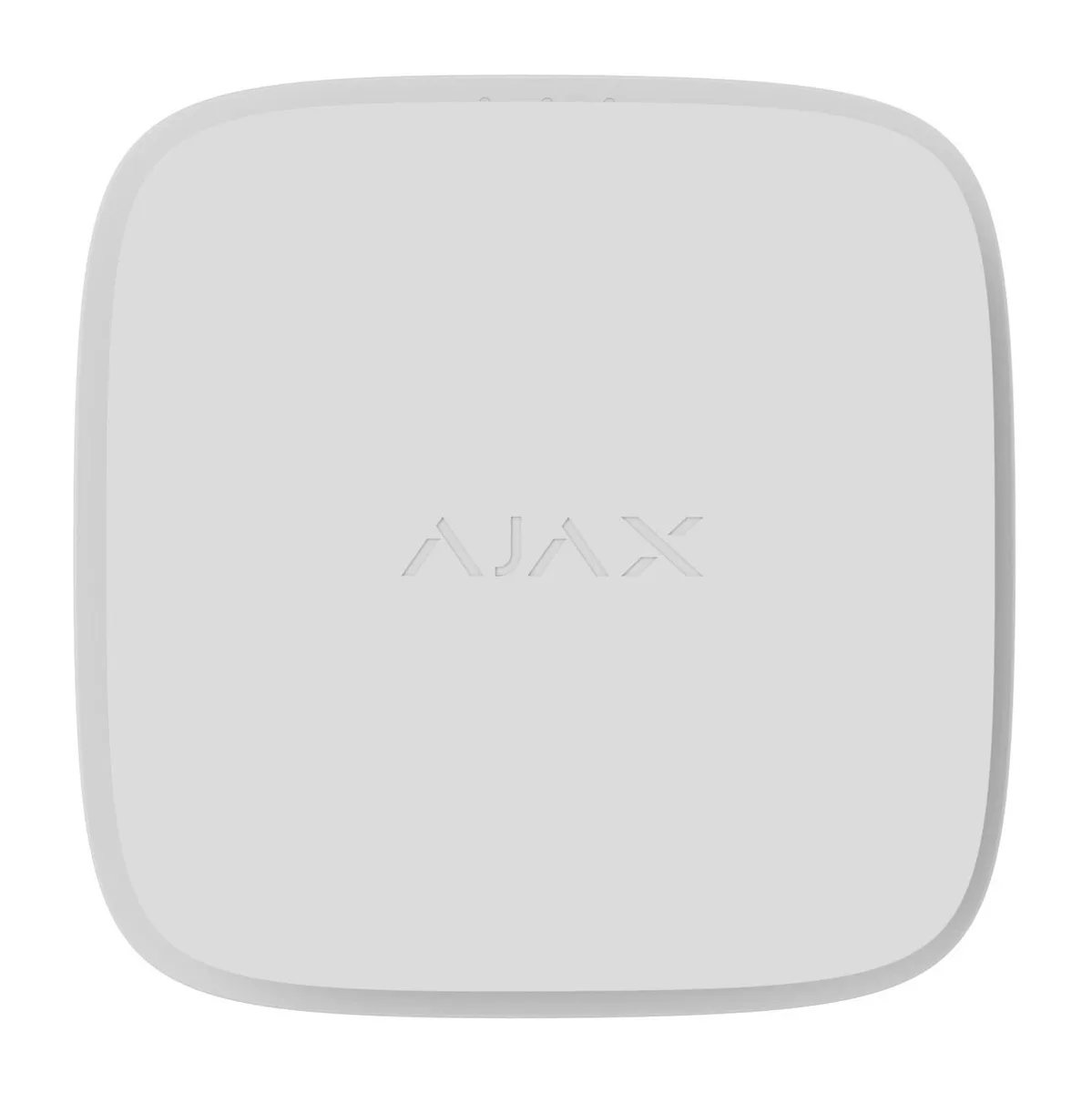 Датчик диму та температури Ajax FireProtect 2 RB Heat Smoke Jeweler, змінна батарея, бездротовий, білий
