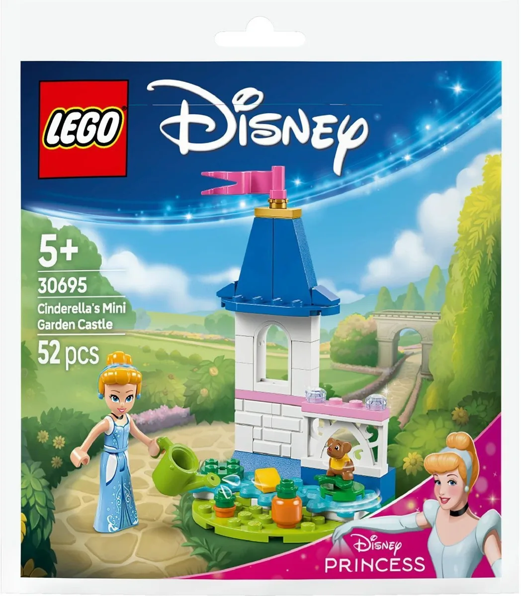 Конструктор LEGO Disney Princess 85 деталей різнокольоровий замок Попелюшки в саду