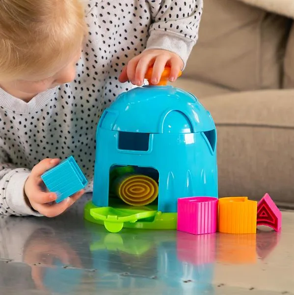 Сортер Fat Brain Toys різнокольоровий 21х18х18 см