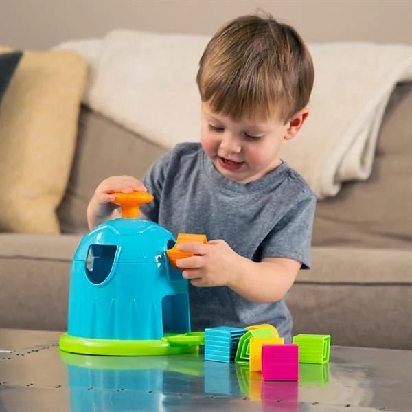 Сортер Fat Brain Toys різнокольоровий 21х18х18 см
