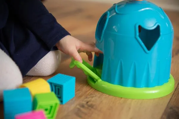 Сортер Fat Brain Toys різнокольоровий 21х18х18 см
