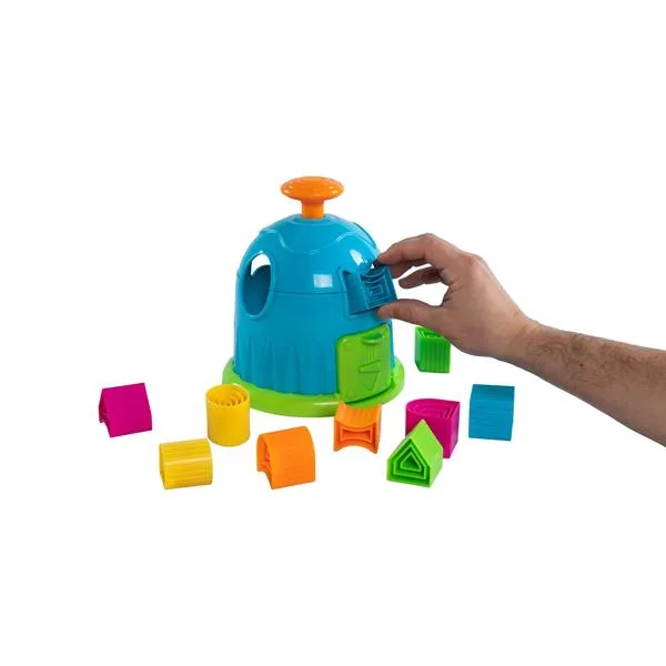 Сортер Fat Brain Toys різнокольоровий 21х18х18 см