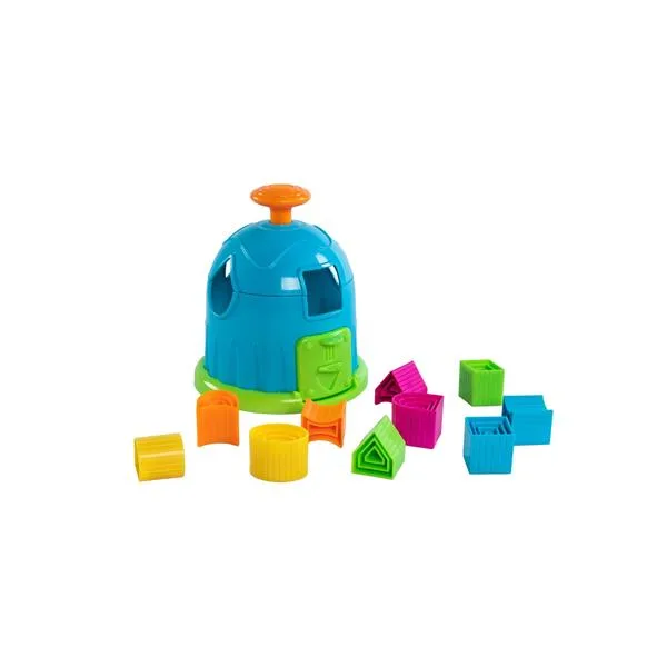 Сортер Fat Brain Toys різнокольоровий 21х18х18 см