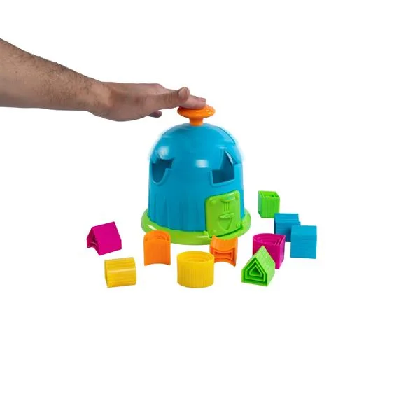 Сортер Fat Brain Toys різнокольоровий 21х18х18 см