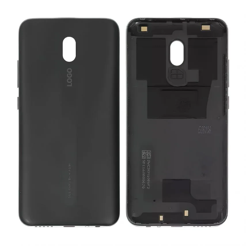 Задняя крышка Xiaomi пластиковая черная оригинального качества.