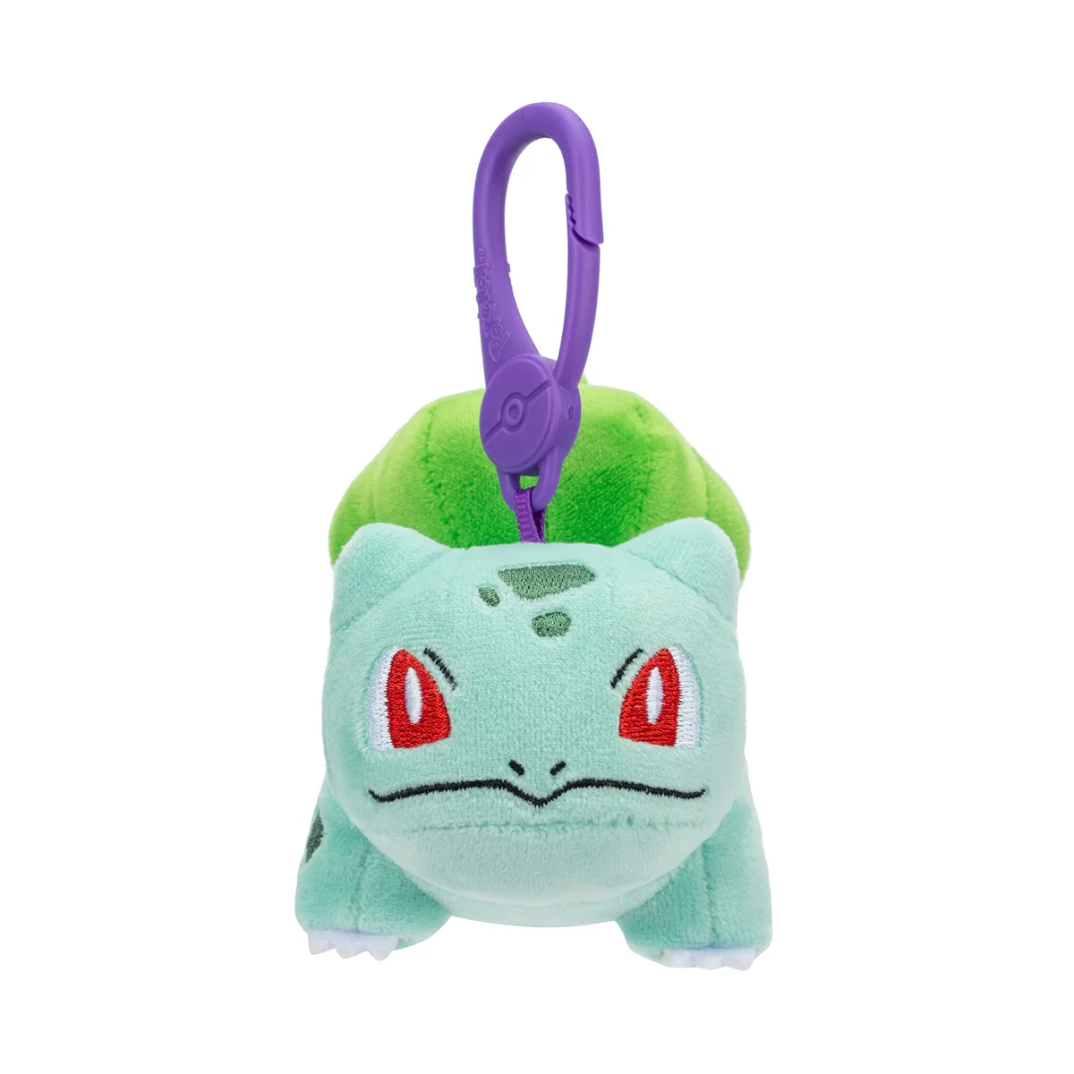 Мягкая игрушка Pokemon полиэстер 9х10х7 75 см Булбазавр на клипсе