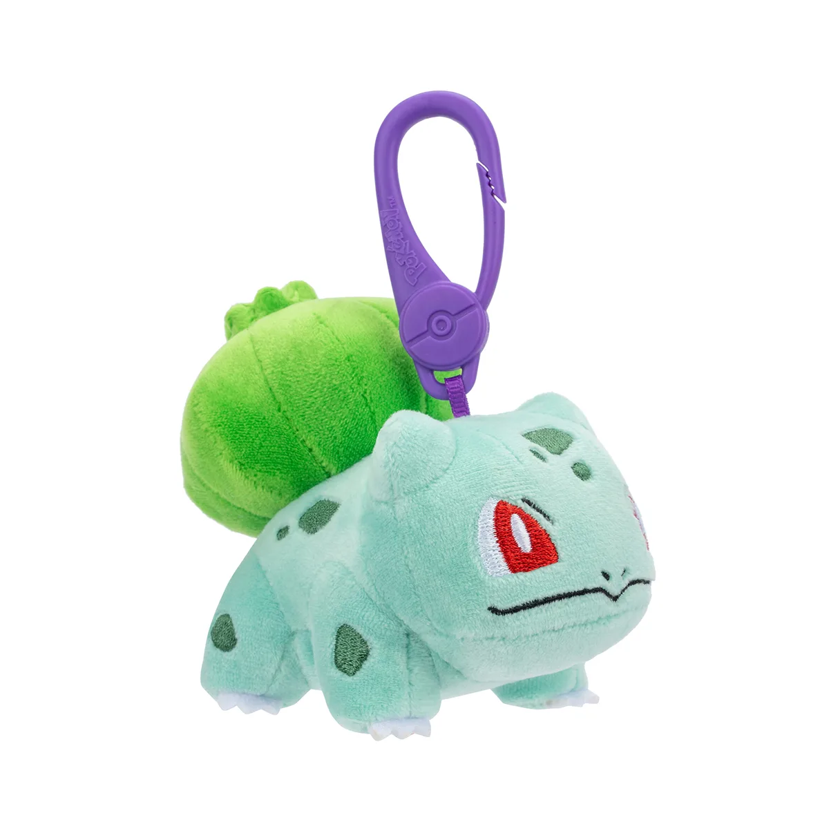 Мягкая игрушка Pokemon полиэстер 9х10х7 75 см Булбазавр на клипсе