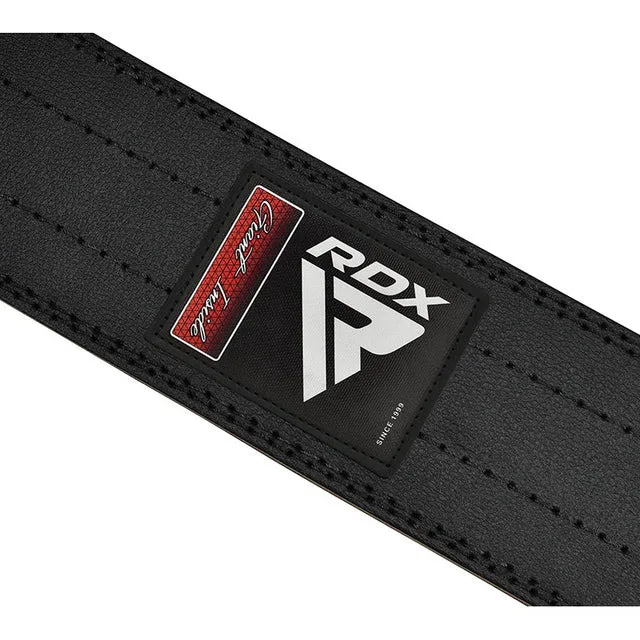 Пояс для пауерліфтингу RDX Inc натуральна шкіра S чорний