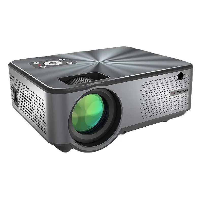 Портативний проектор Cheerlux C9 Pro Full HD 1920x1080 3200 люмен 222x165x87 мм чорний