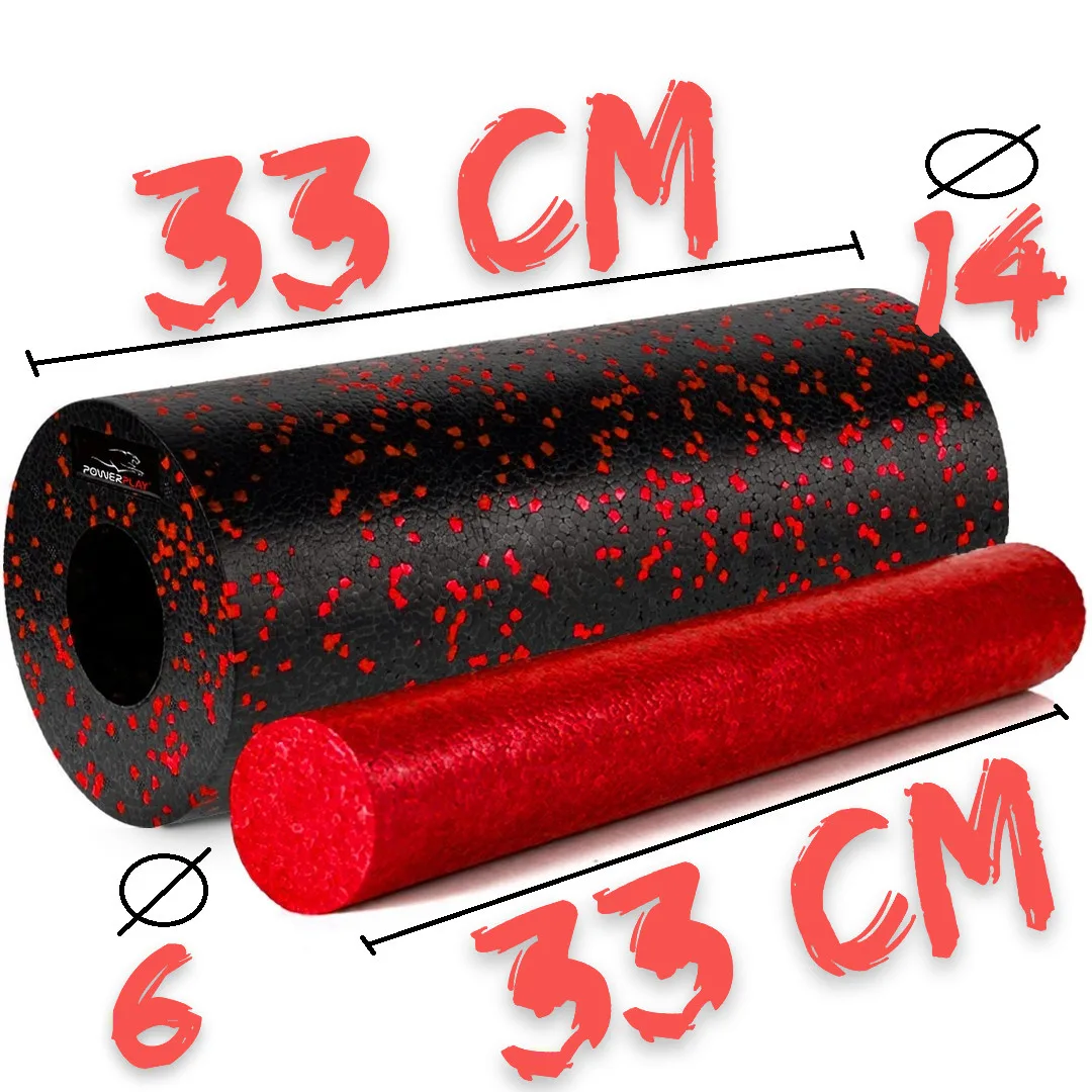 Масажний ролик Active Point EPP 33x14 см Червоний