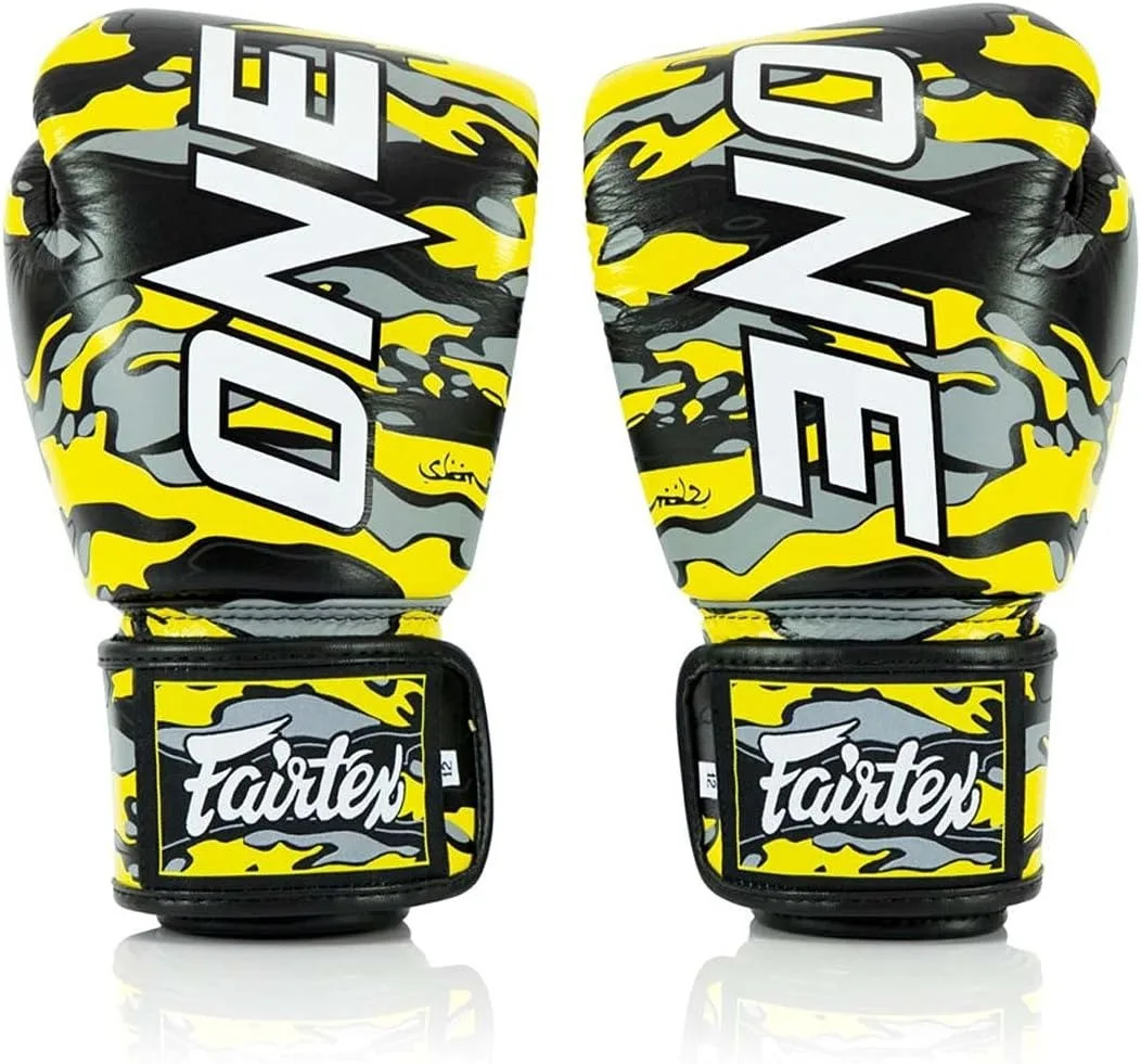 Боксерські рукавиці Fairtex натуральна шкіра 14 унцій чорні