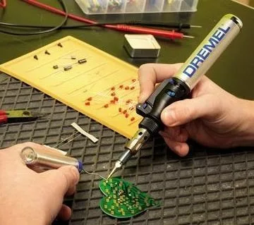 Газовый паяльник Dremel 1200°C для пайки обжига горячей резки паяльная станция с пьезоподжигом