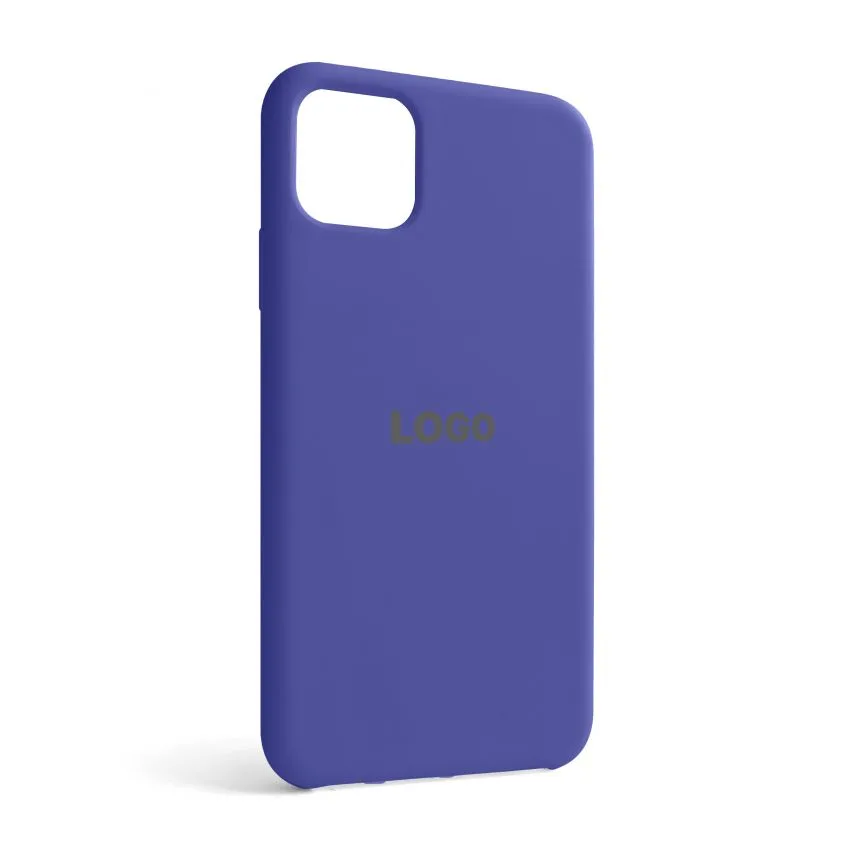Чохол Silicone Case Apple силіконовий 11 Pro Max фіолетовий