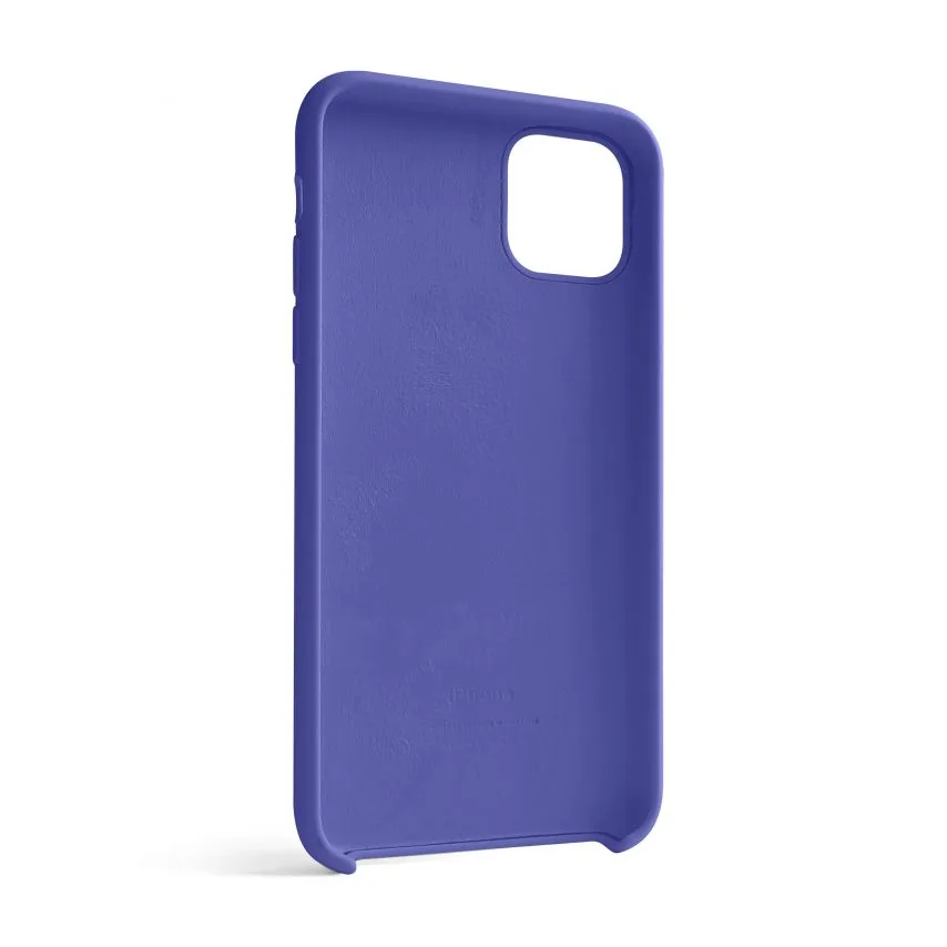 Чохол Silicone Case Apple силіконовий 11 Pro Max фіолетовий