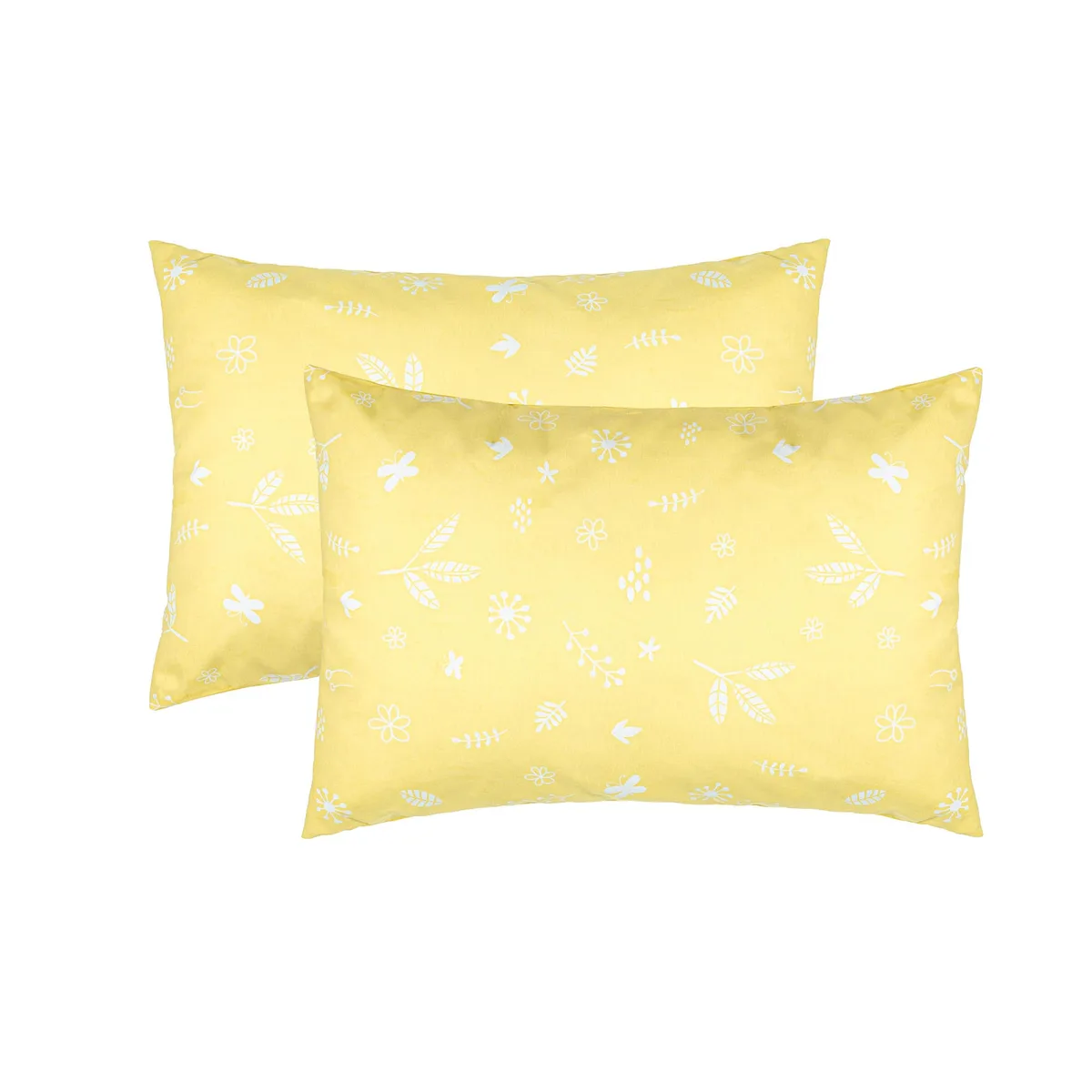 Наволочки бязеві Home Line 50х70 см Жовті 2 шт