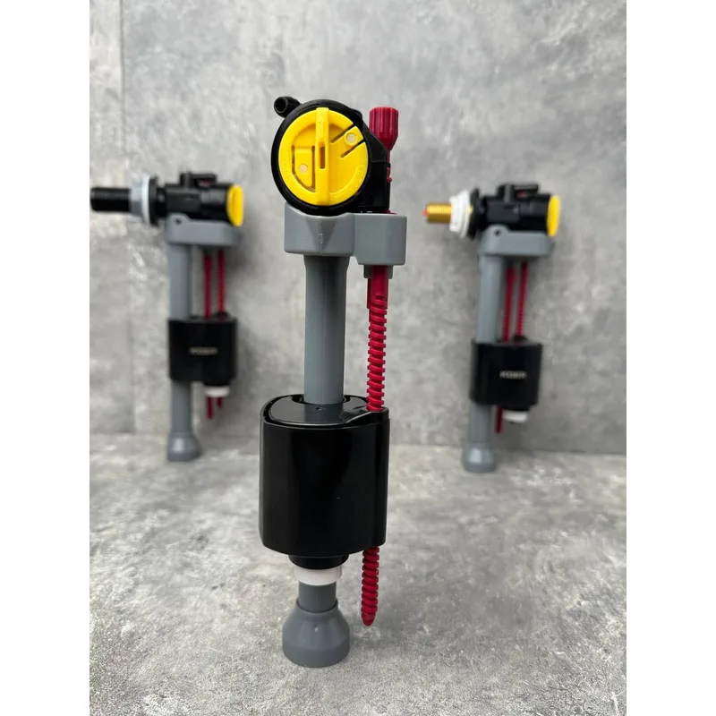 Наполнительная арматура 1/2" механическая латунь KOER KT-0107 для унитаза белая
