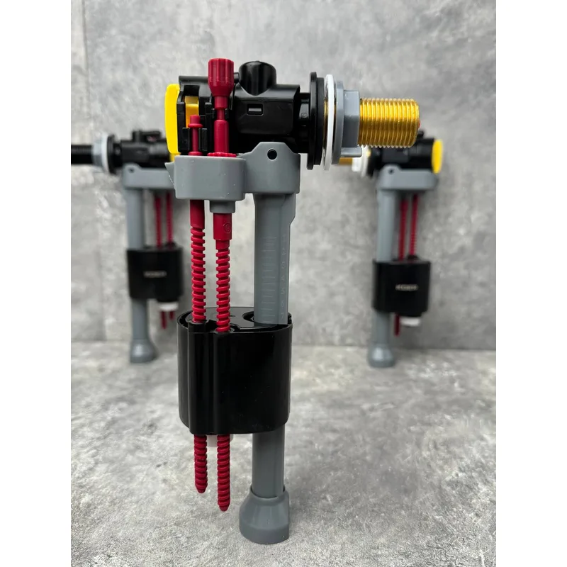 Наполнительная арматура 1/2" механическая латунь KOER KT-0107 для унитаза белая
