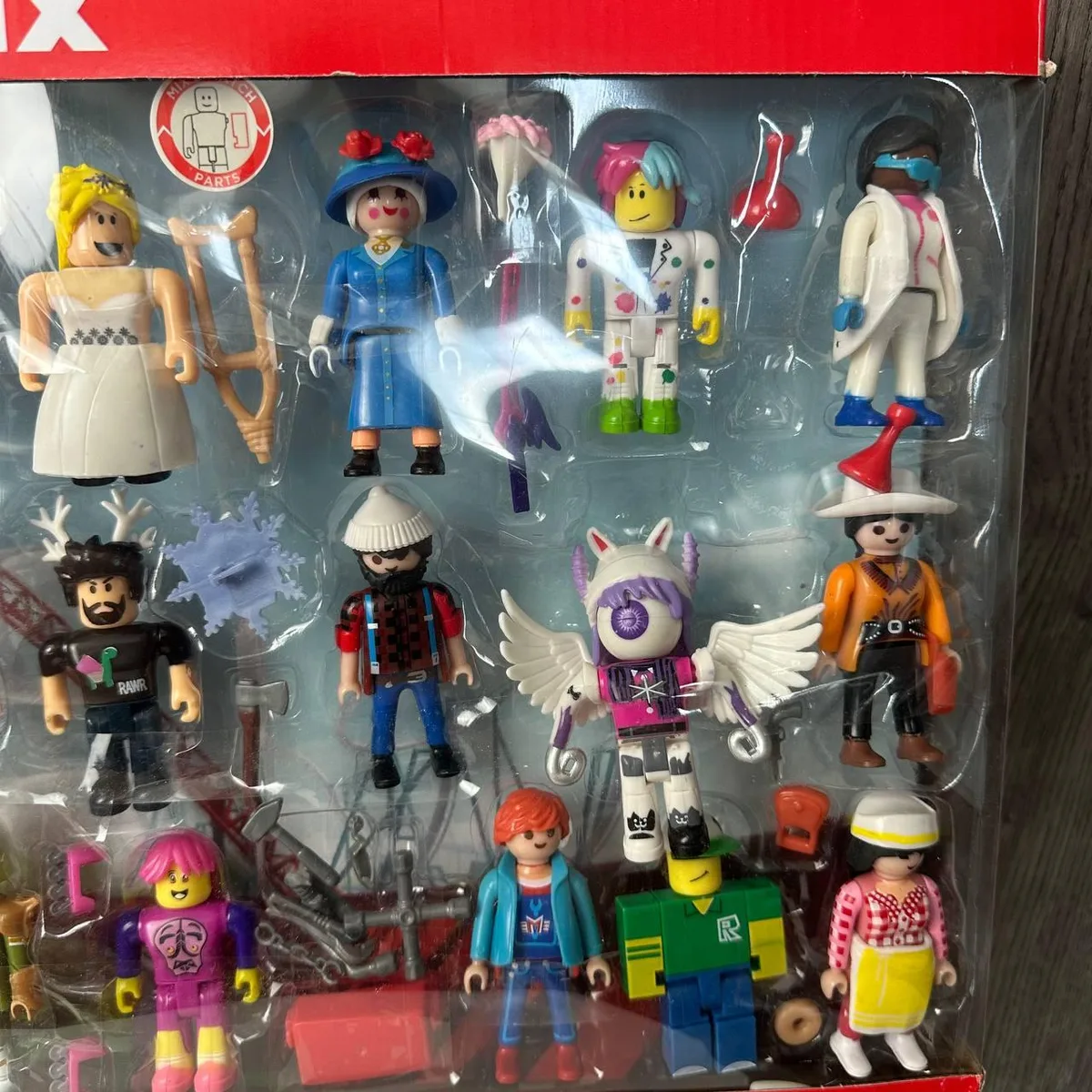 Великий набір фігурок Roblox 24 фігурки пластик 7 см різні кольори