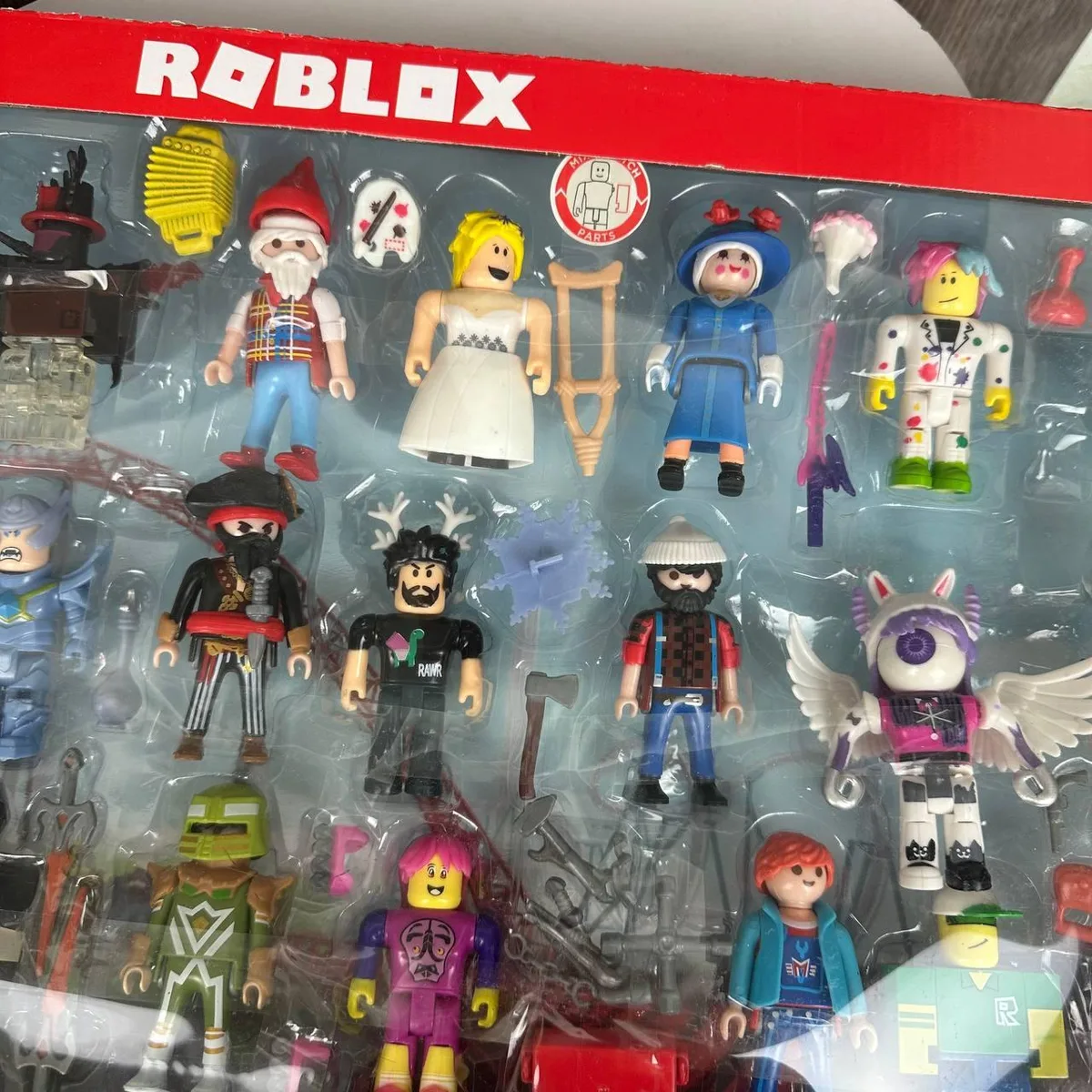Великий набір фігурок Roblox 24 фігурки пластик 7 см різні кольори