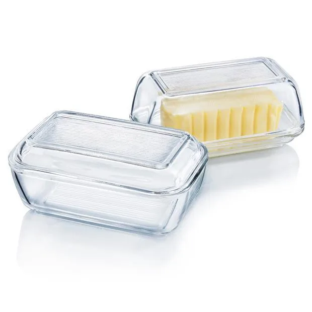 Масленка Luminarc Clear из ударопрочного стекла 17 см