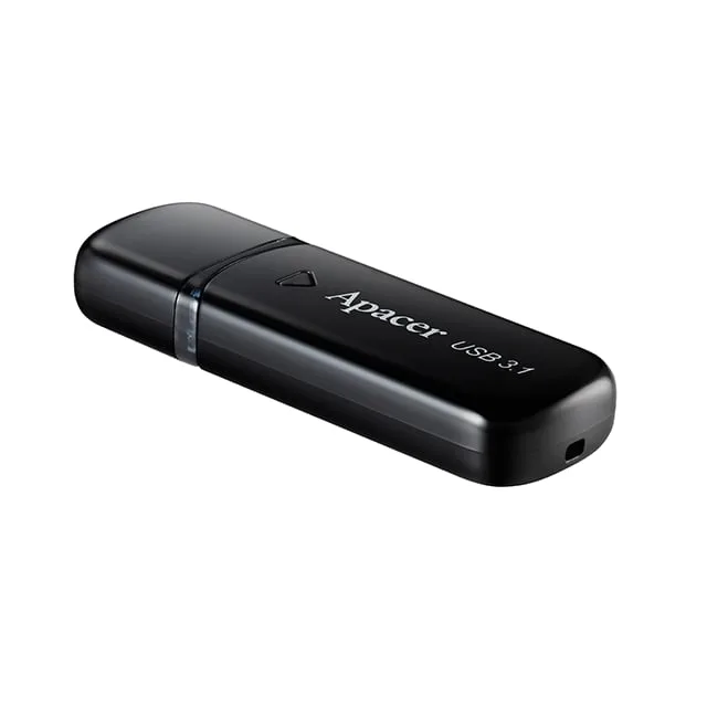 Накопичувач Apacer  64GB USB 3.2 Type-A AH355 Чорний