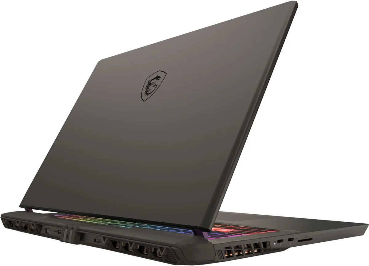 Ноутбук MSI Vector 17 HX AI A2XWJG-042UA 17" QHD+, Intel U9-275HX, 32GB, F1TB, NVD5090-24, W11, чорний