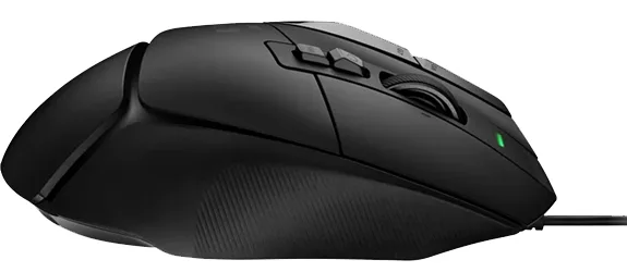 Миша Logitech дротова оптична середня 25600 dpi чорна
