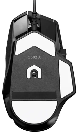 Миша Logitech дротова оптична середня 25600 dpi чорна