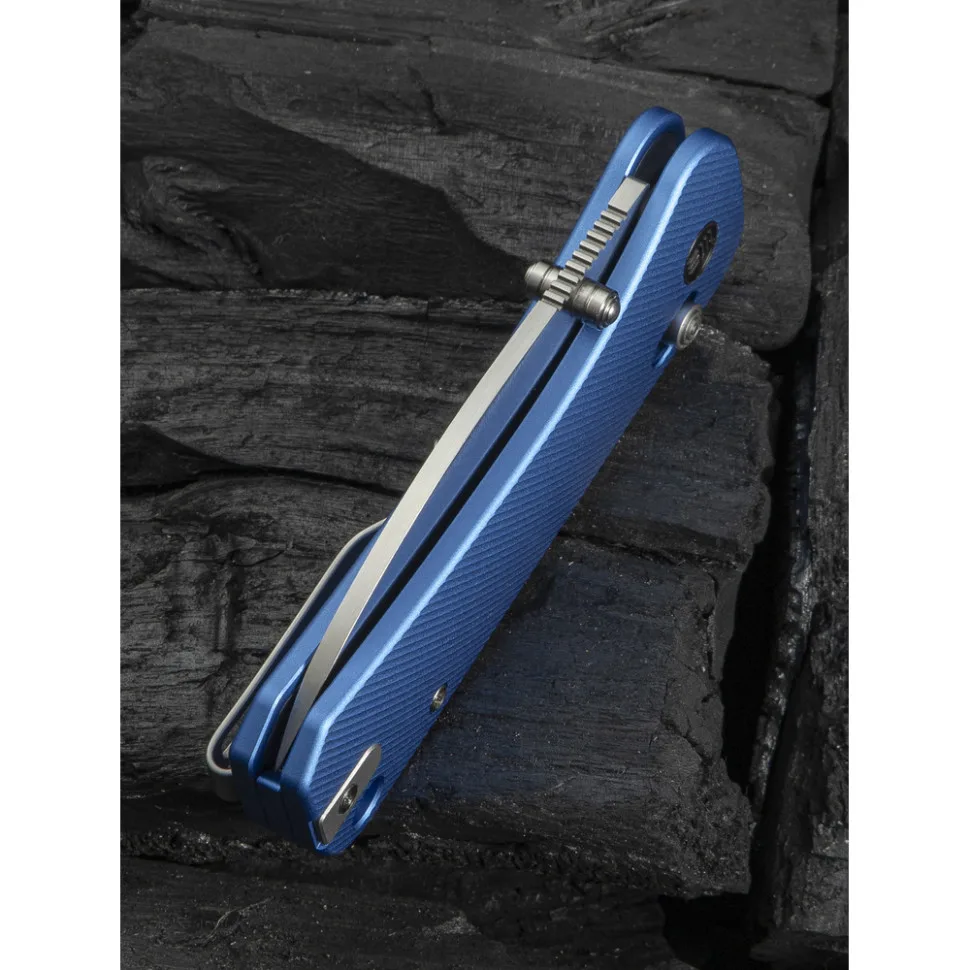 Ніж складаний Weknife алюміній 169х73 мм синій CPM-S35VN