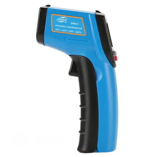 Інфрачервоний пірометр Benetech GM531 -50-530°C 12:1 синій