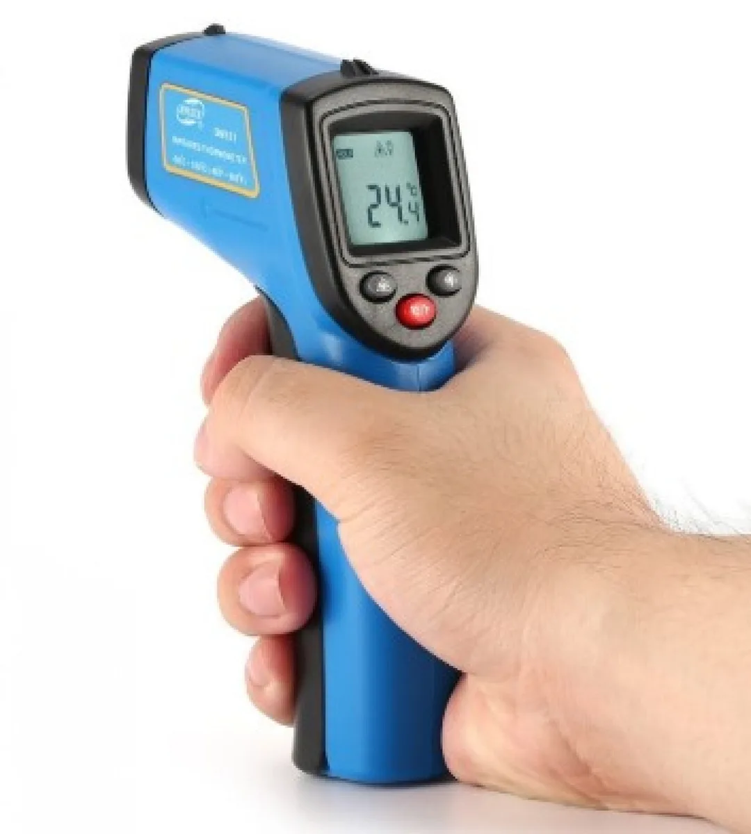 Інфрачервоний пірометр Benetech GM531 -50-530°C 12:1 синій