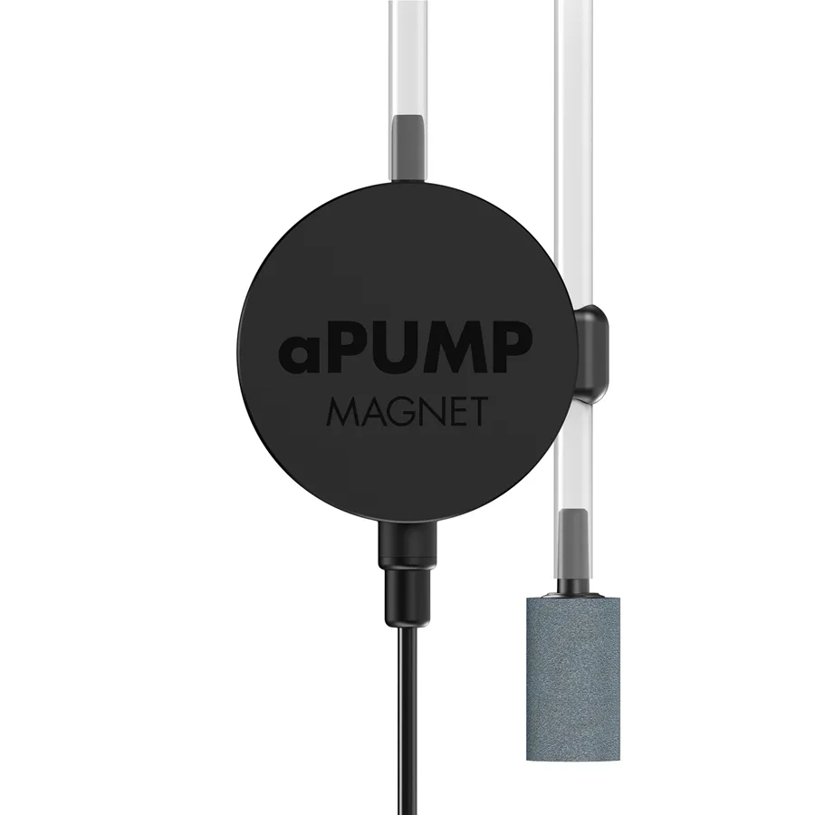 Бесшумный аквариумный компрессор aPUMP Magnet 35 дБ пластик до 100 л