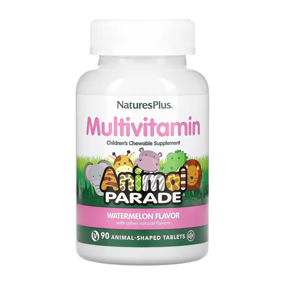 Дитячі жувальні вітаміни Nature's Plus 90 таб Арбуз Веганські гіпоалергенні