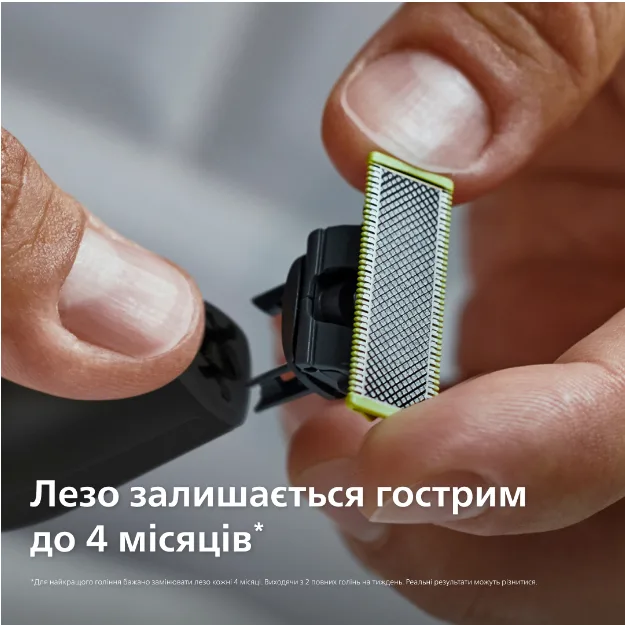 Тример Philips для бороди і вусів нержавіюча сталь 20х13х6 см жовтий чорний