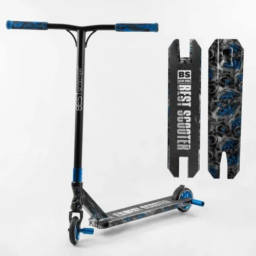 Труковий самокат Best Scooter HIC-система з ПЕГІ алюмінієвий диск для дітей та підлітків