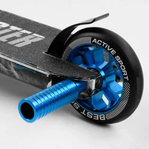 Трюковый самокат Best Scooter HIC-система с ПЕГИ алюминиевый диск для детей и подростков