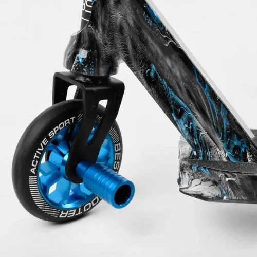 Трюковый самокат Best Scooter HIC-система с ПЕГИ алюминиевый диск для детей и подростков