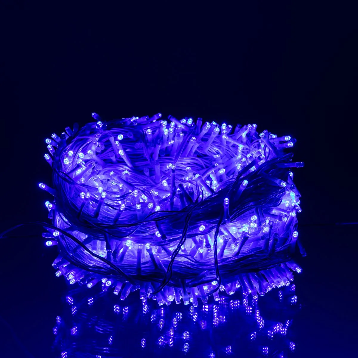 Гірлянда світлодіодна 1000 LED 100 м білий провід синій