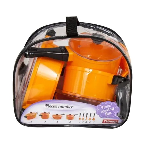 Набір посуду Cooking Set Unika 9 предметів багатофункціональний пластиковий