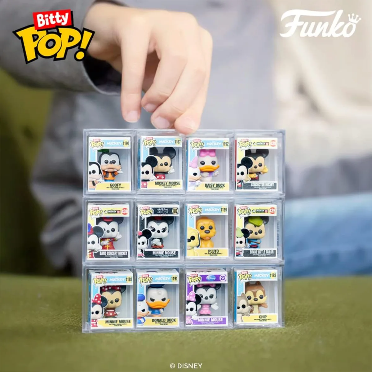 Набір фігурок Bitty Pop! Funko вініл 2,5 см асорті Дісней