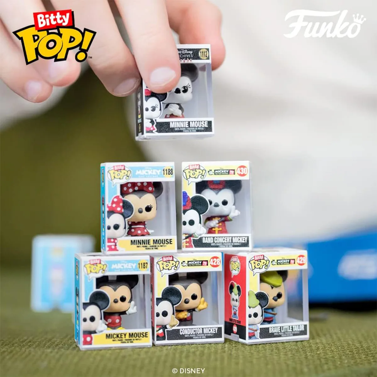 Набір фігурок Bitty Pop! Funko вініл 2,5 см асорті Дісней