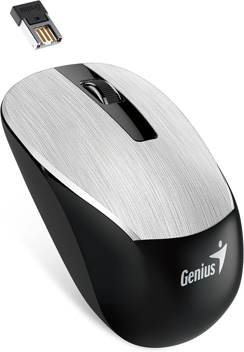 Миша Genius NX-7015, WL, сріблястий